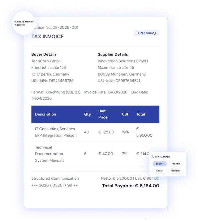 Invoice Multiple
