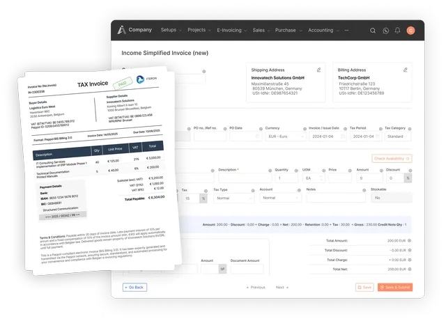 Invoice Example